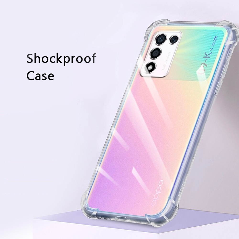 Ốp Điện Thoại TPU Silicon Mềm Trong Suốt Chống Rơi Chống Sốc Dành Cho Oppo K9s K9 Pro Realme Q3s Q3t 5G