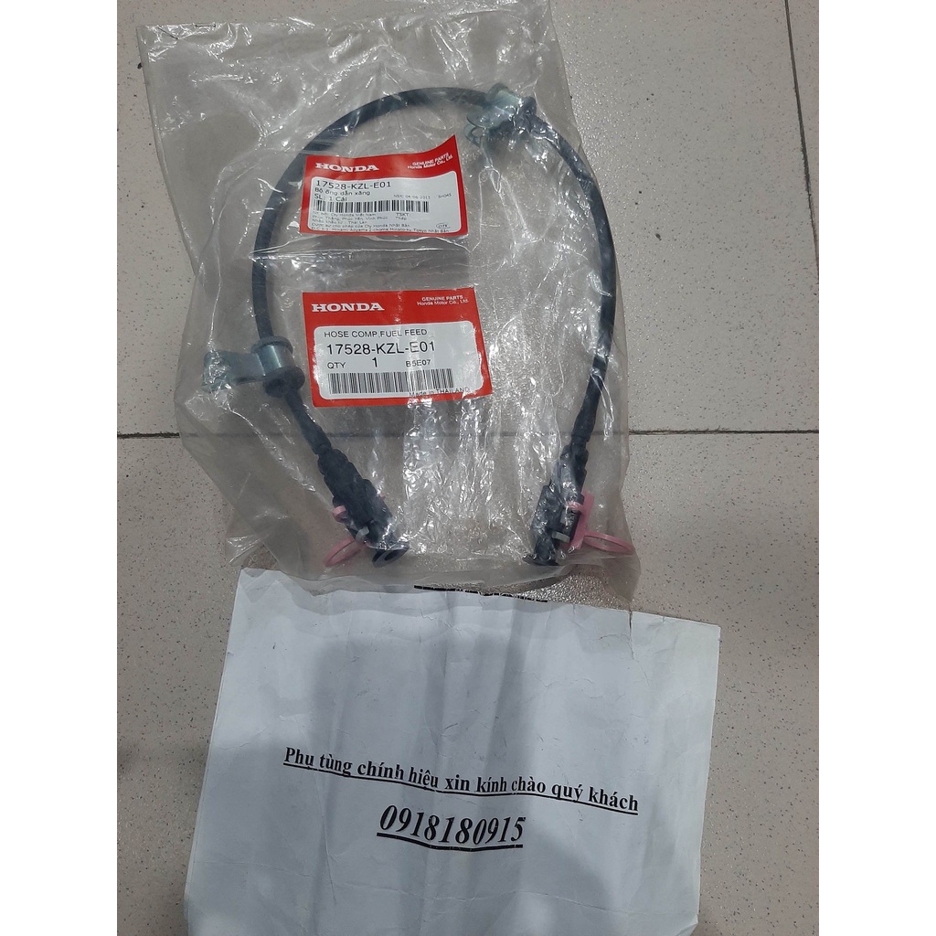 Bộ ống dẫn xăng vision đời đầu 2011-2013 honda