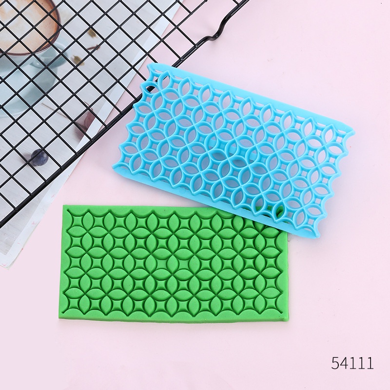 Set 20 khuôn tạo hình hoa trái tim trang trí bánh kem