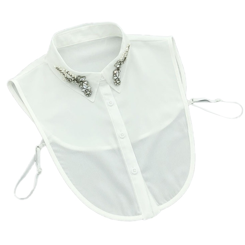 Cổ Áo Rời Cổ Búp Bê Màu Trơn Thời Trang Cho Nữ