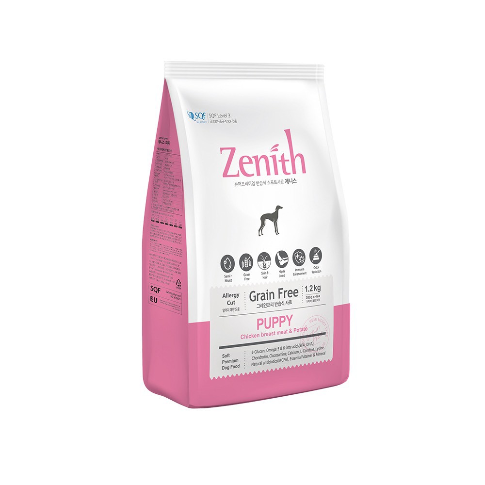 HẠT MỀM CHO CHÓ CON ZENITH PUPPY TÚI 3KG