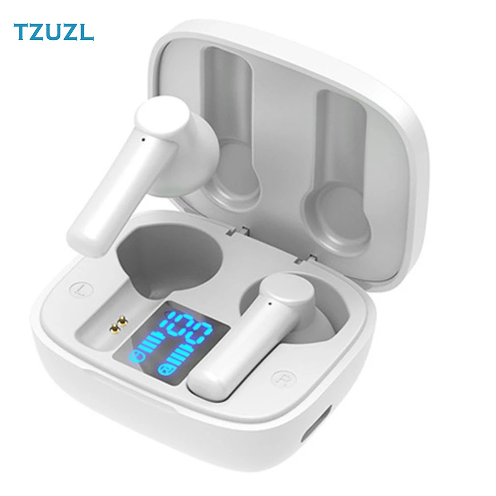 Tai Nghe Không Dây TWS Tzuzl LB-8 Kết Nối Bluetooth 5.0 Chống Thấm Nước Có Micro Chất Lượng Tốt