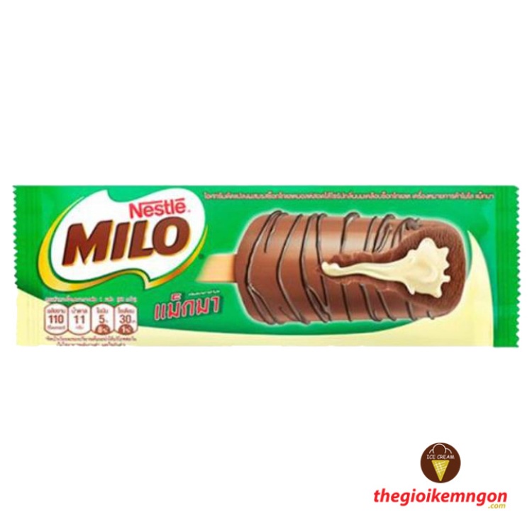 Kem socola Nestle Milo Magma Stick