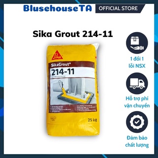 [Hàng chính hãng sika grout 214-11]  Vữa rót sikagrout 214-11 vữa rót xi măng tự san bằng