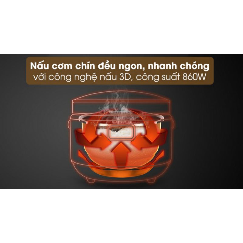 (Giá Hủy Diệt) Nồi cơm điện tử Sunhouse mama 1.8 lít SHD8903