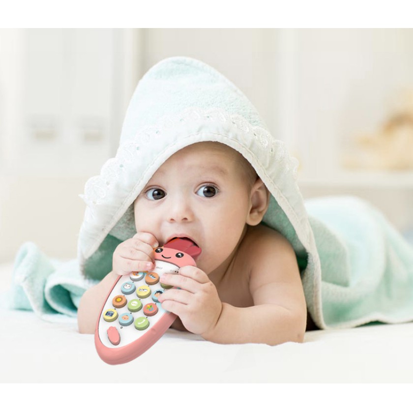 Điện thoại đồ chơi cho bé, điện thoại khích thích thính giác trẻ em  bằng các bài nhạc cực hay và ý nghĩa cho bé