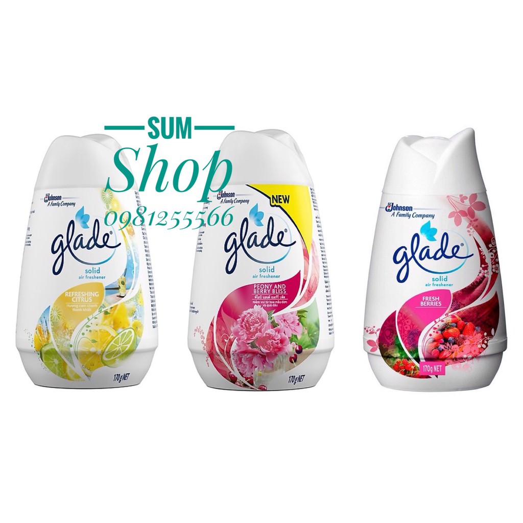 [HÀNG THÁI] SÁP THƠM DẠNG ĐẶC GLADE 170G ( Date 9/2022) bán lỗ chạy date dùng vẫn thích nha mọi người