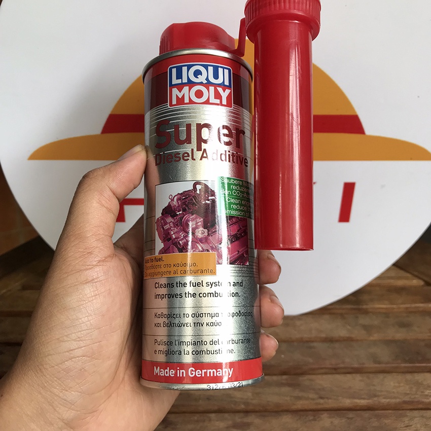 Súc béc dầu Liqui Moly: vệ sinh kim phun buồng đốt động cơ diesel, phụ gia động cơ diesel 1806 250ml nhập Đức