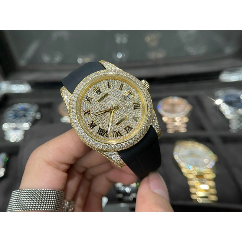 Đồng hồ nam Rolex Datejust 40mm Máy 3255 thuỵ sĩ bảo hành 2 năm