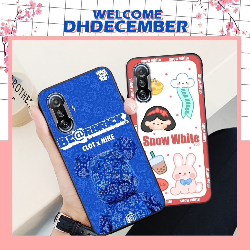 Ốp lưng Xiaomi REDMI K40 GAMING in hình 3D lucky, gấu Brick xinh xắn - KHÔNG NÊN BỎ LỠ
