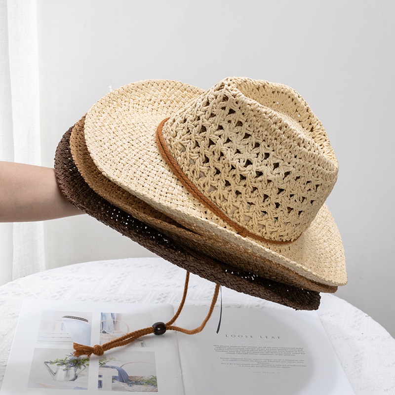Nón Cói Rộng Vành Che Nắng Phong Cách Retro Cho Nam Nữ