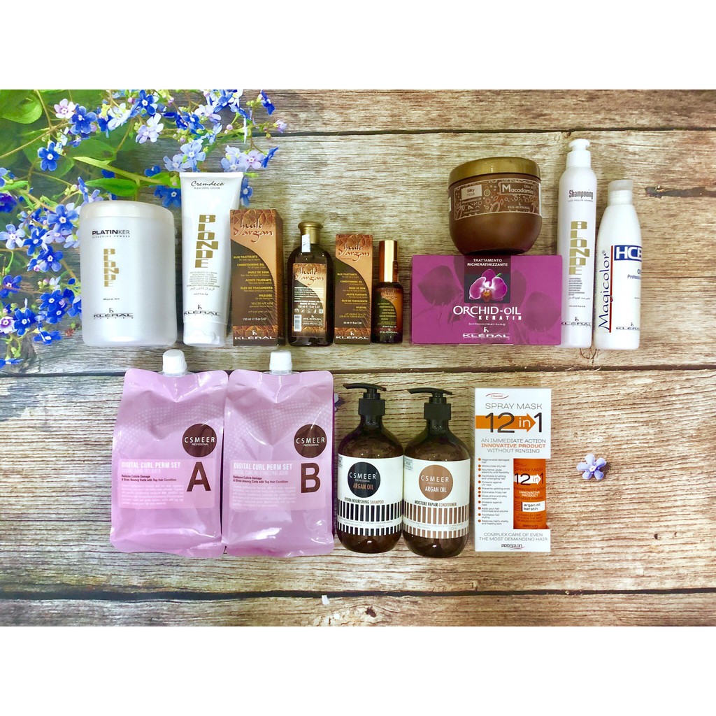 [+Tặng mũ trùm] Kem nâng sáng nền tóc Kleral Blonde Bleaching Cream không hại tóc 250ml (ITALY)