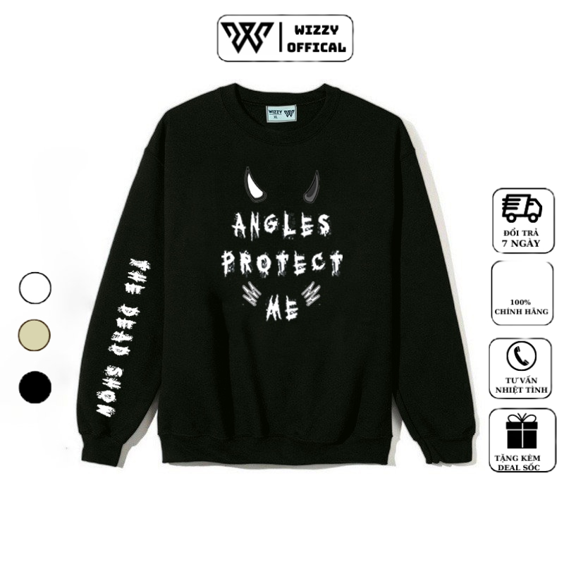 Áo thu đông nam cổ tròn, sweater nam tay dài unisex chất nỉ mềm mịn in hình cá tính  mã STW04devil