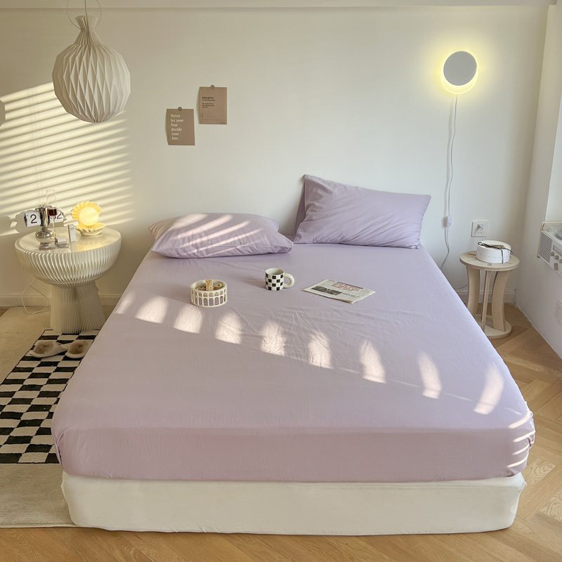 Sét Ga Gối 3 Món Cotton Đũi Hizun Màu Vintage