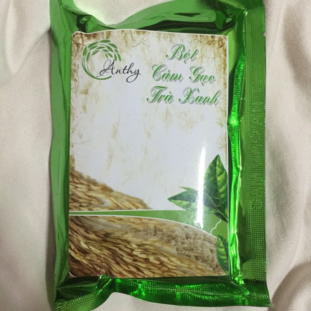 Cám gạo trà xanh Anthy