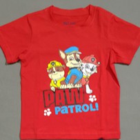 Bộ thun cotton bé trai in paw patrol biệt đội cứu hộ