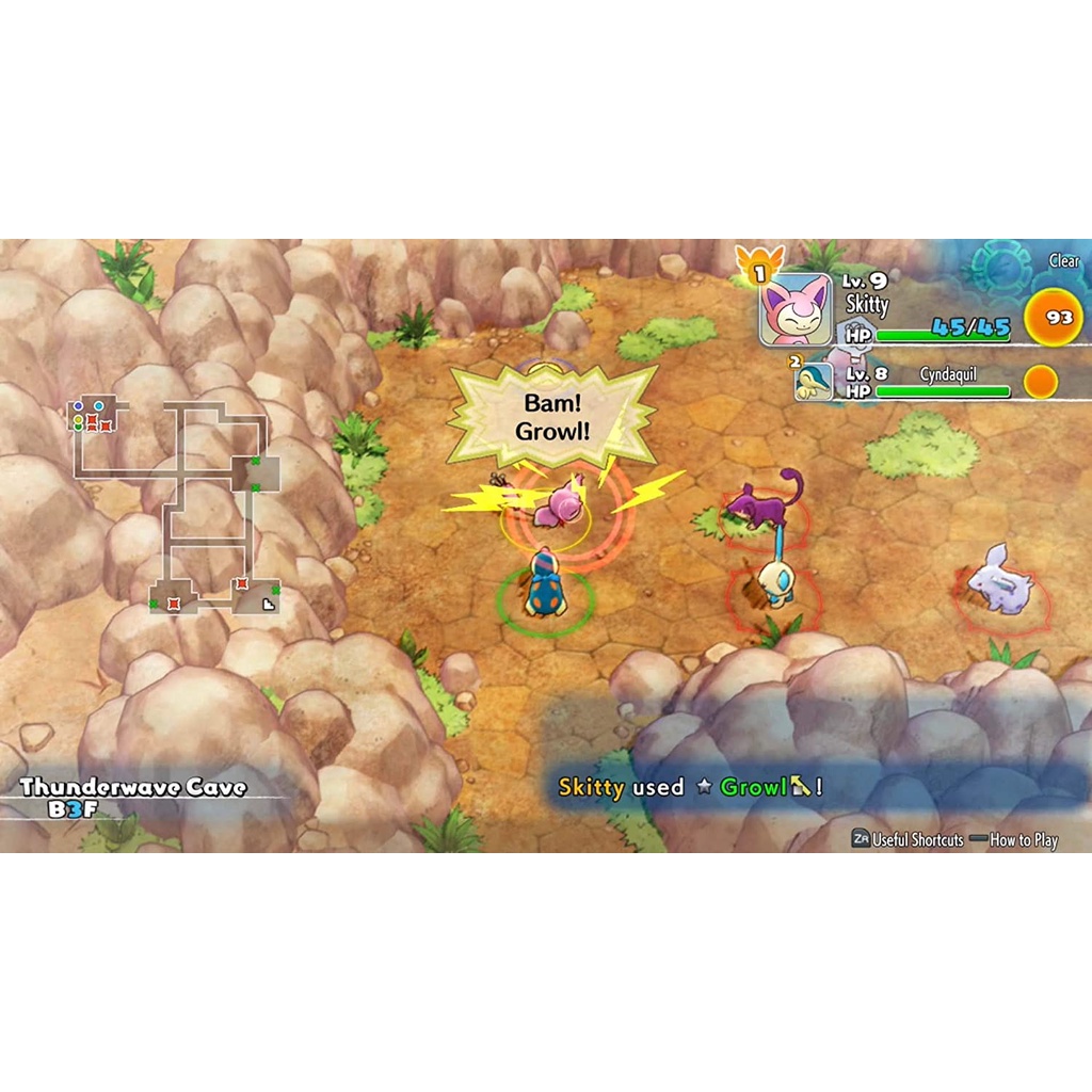 Băng Game Pokemon Mystery Dungeon: Rescue Team DX Nintendo Switch