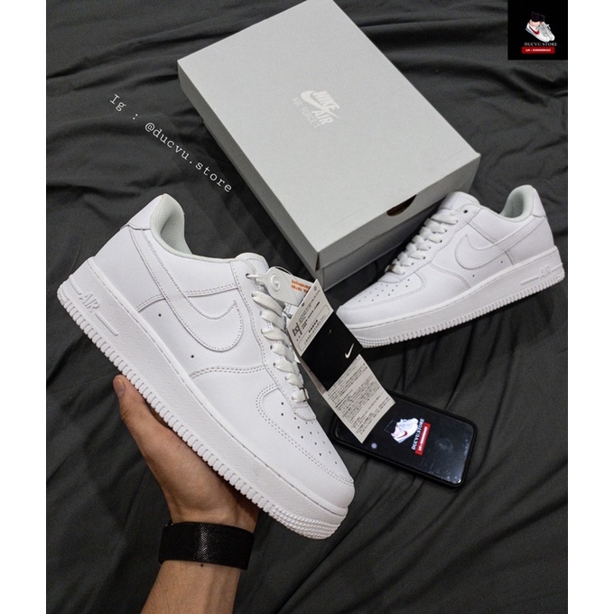 GIÀY AF1 LOW ALL WHITE LAI AU [ BẢN NÂNG CẤP ] | BigBuy360 - bigbuy360.vn