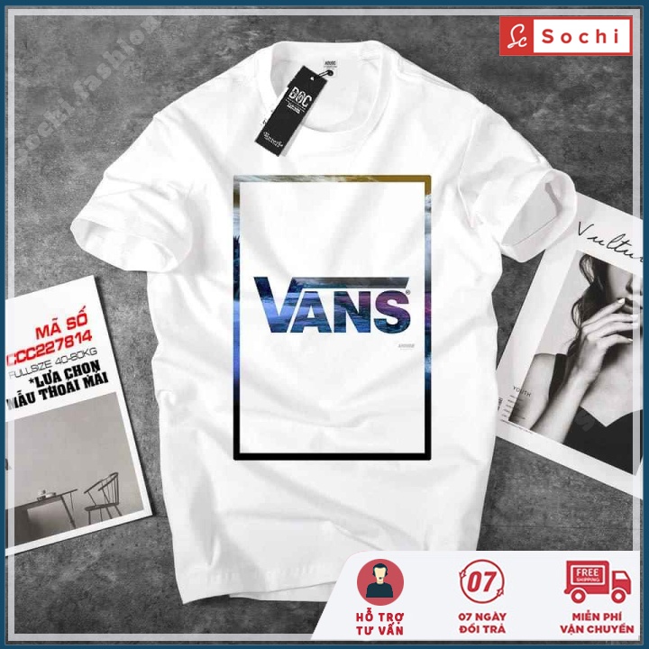 Áo thun nam tay ngắn hàng hiệu chất phông cotton phong cách in hình mã CZ24