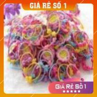 Sét 10 dây chun buộc tóc cho bé gdlinh32
