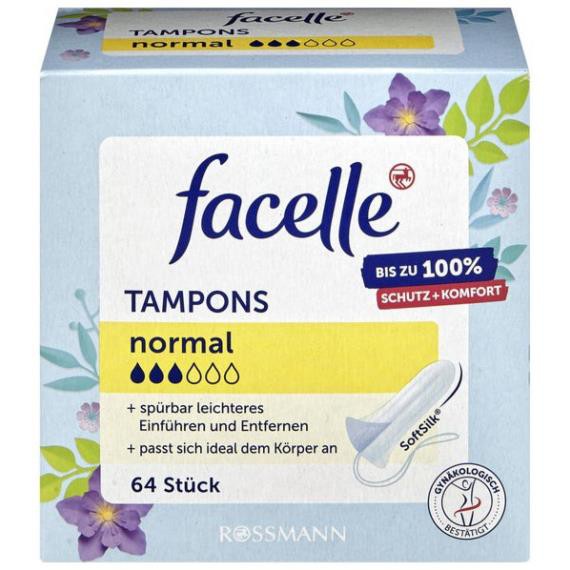 Băng vệ sinh Tampon Facelle Đức đầy đủ size