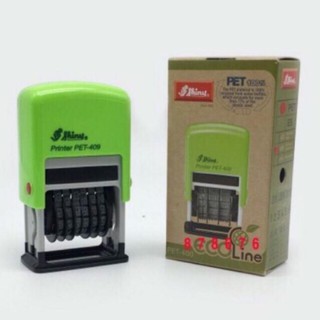 Dấu shiny 6 số xoay liền mực s-409