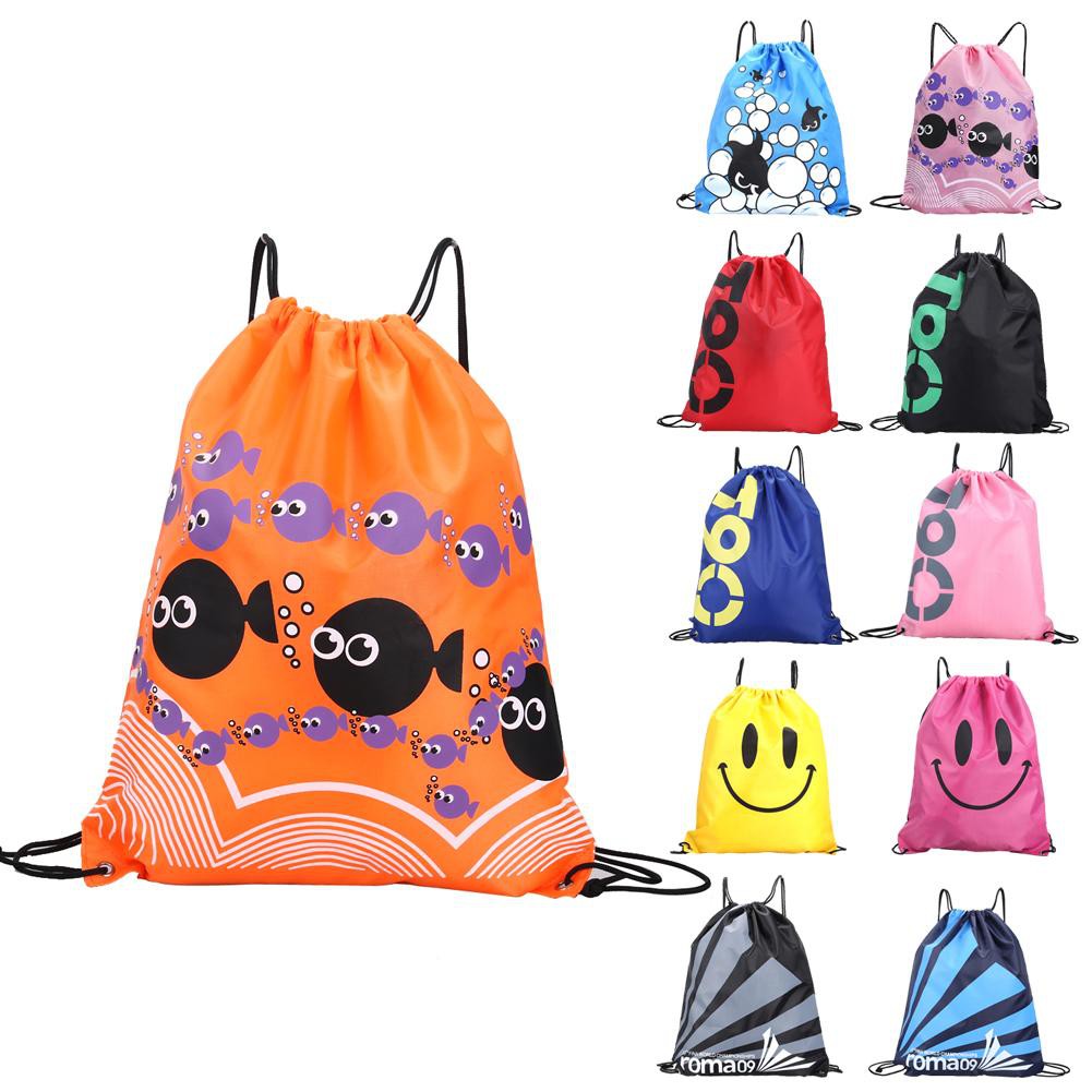 Cozyroomsa Double Layer Drawstring Waterproof Bapas Shoulder Bag Travel