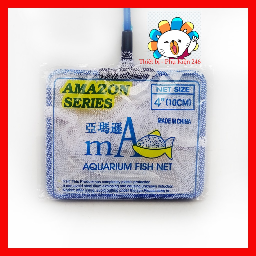 Vợt cá siêu bền size 10cm