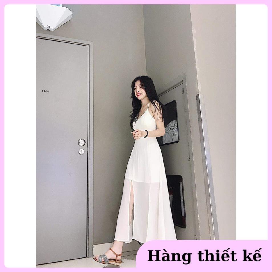 ( Hàng cao cấp ) Đầm Maxi Đi Biển Đan Lưng Dáng Dài Cao Cấp [KÈM ẢNH THẬT] | BigBuy360 - bigbuy360.vn