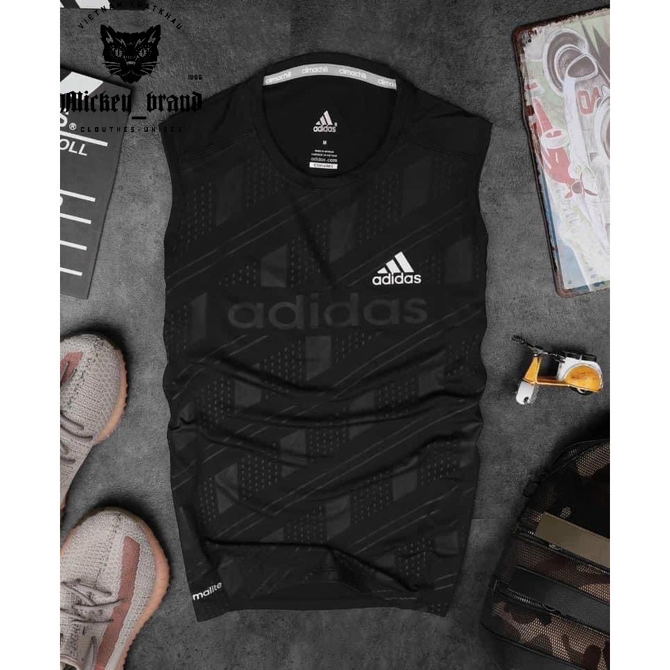 (Xả kho) Áo thể thao tập gym thun lạnh ba lỗ sát nách cho nam