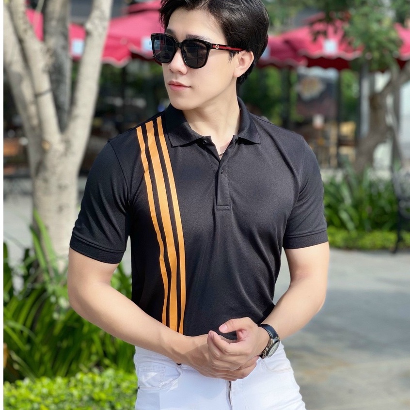 Áo polo nam cổ bẻ vải cá sấu Cotton xuất xịn,chuẩn form, sang trọng - thanh lịch TB05