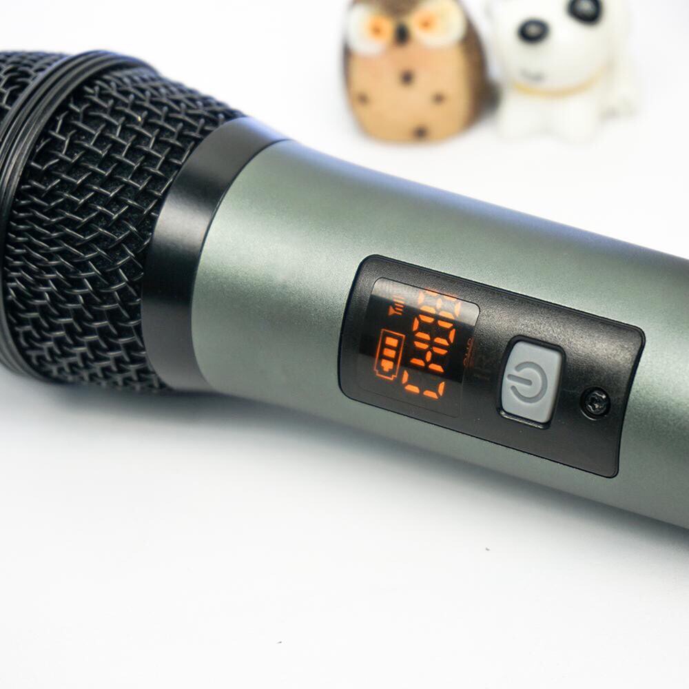 [Gía Rẻ Nhất]] Micro oto không dây bluetooth - hát karaoke, micro sân khấu-có chức năng chống nhiễu, chống ồn tuyệt đối