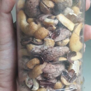 500g hạt điều rang muối (vỡ đôi ba)