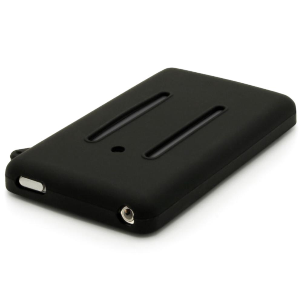 Silicone Case Durable Cover Washable Black Protective Soft Portable For Apple IPod Classic