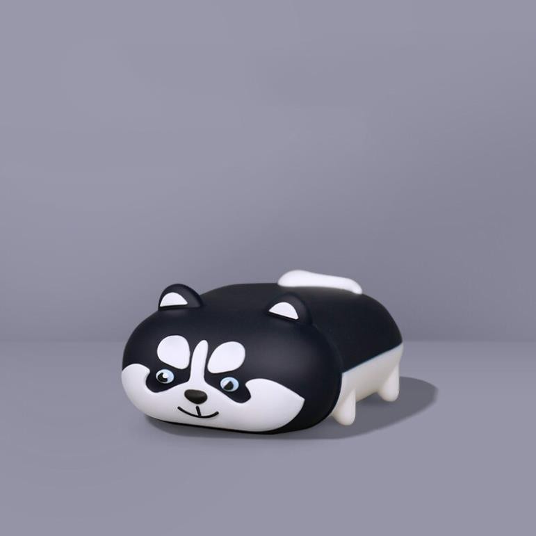 Vỏ Bảo Vệ Bao Đựng Hộp Sạc Tai Nghe, Case Airpods 2/3/1/i7/i9/i12/Pro - Sillicone Chống Bẩn Chó Corgi Husky love.case