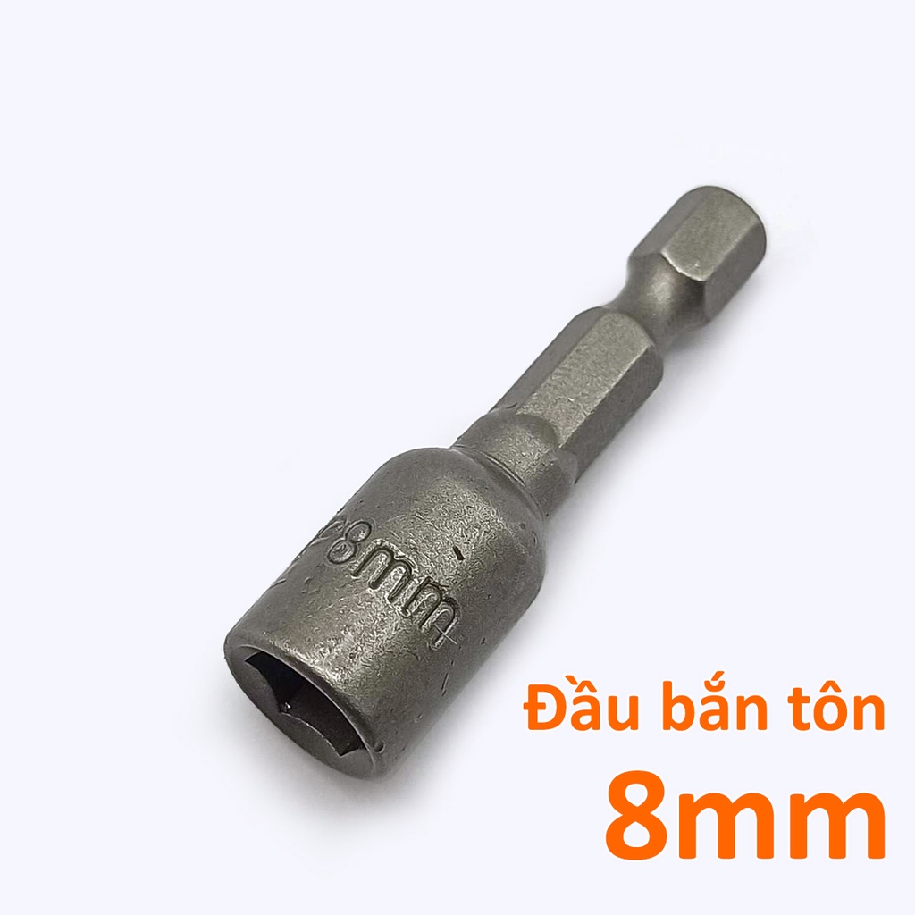 Mũi bắn tôn, chụp tôn 8mm