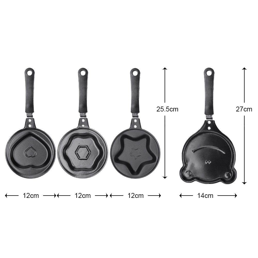 Chảo Lật Chiên Trứng Chống Dính Mini