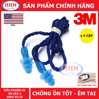 Nút tai giảm ồn 3M 1290 dùng nhiều lần