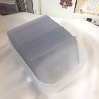 (combo 25c) Top loader A7, B8 tấm nhựa đựng card