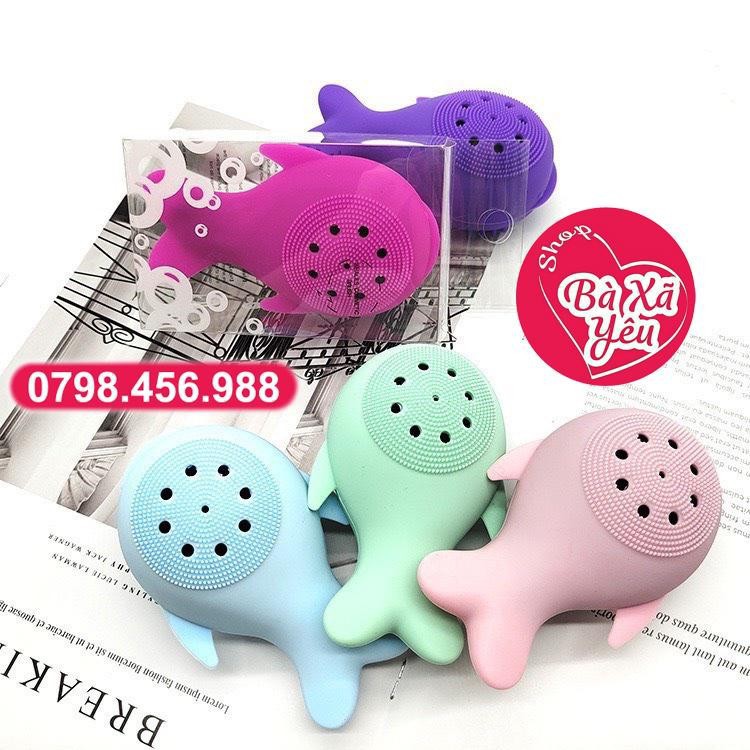 Dụng cụ massage rửa mặt cá heo - BX1273