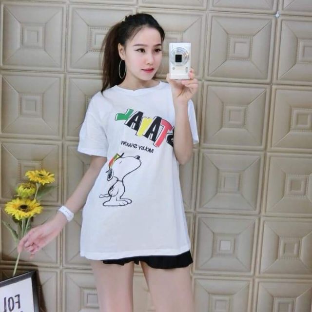 Áo thun cổ tròn