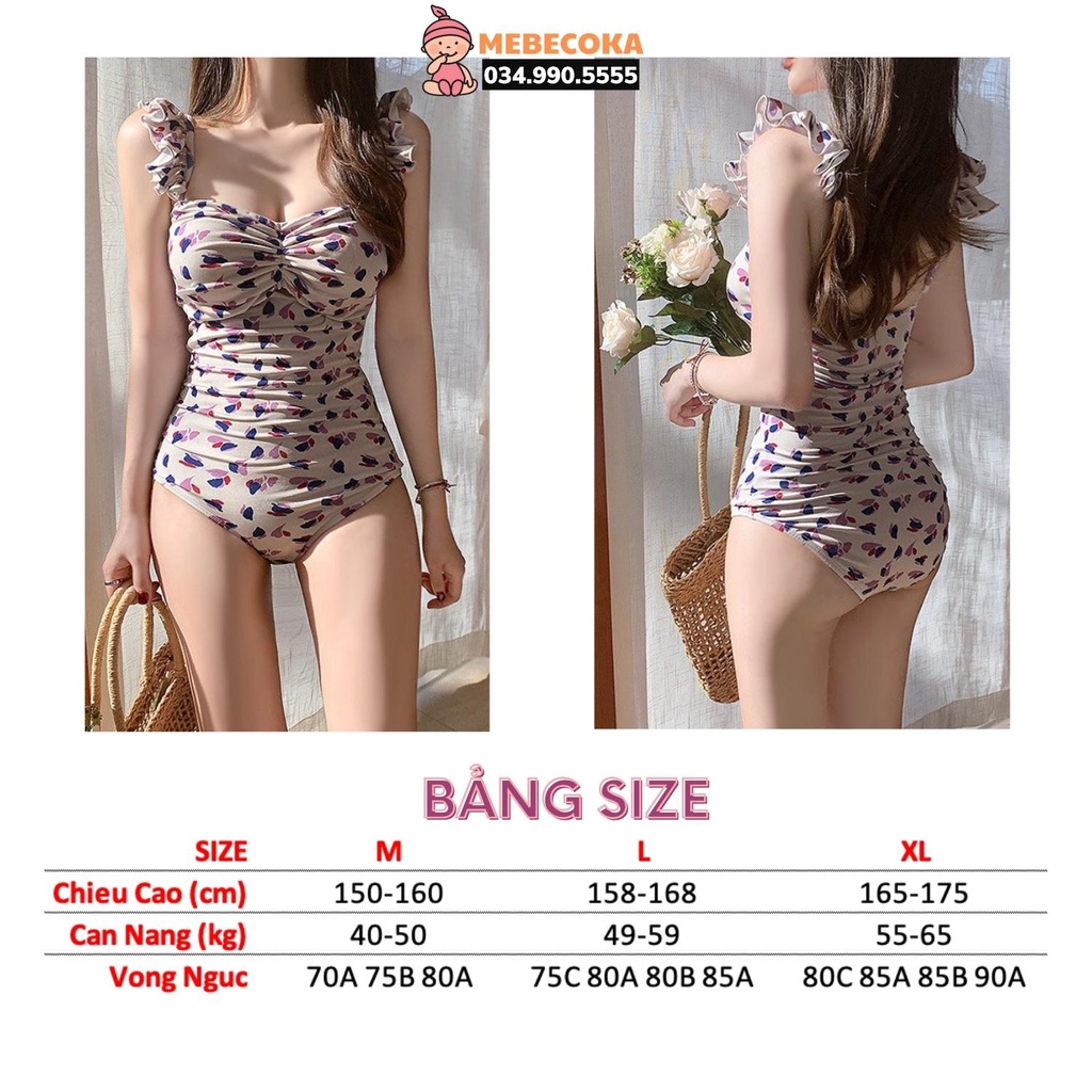 BIKINI LOẠI ĐẸP ,Bikini 1 mảnh ,Bộ đồ bơi nữ kín đáo nhẹ nhàng phong cách Châu Âu hàng Cao Cấp