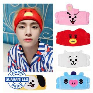 Bịt mắt ngủ nhồi bông họa tiết hoạt hình BTS BT21