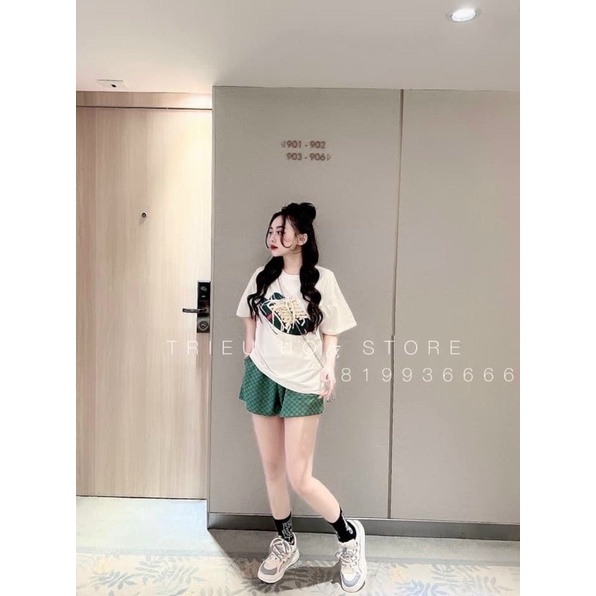 Bộ ngủ cotton Gucci