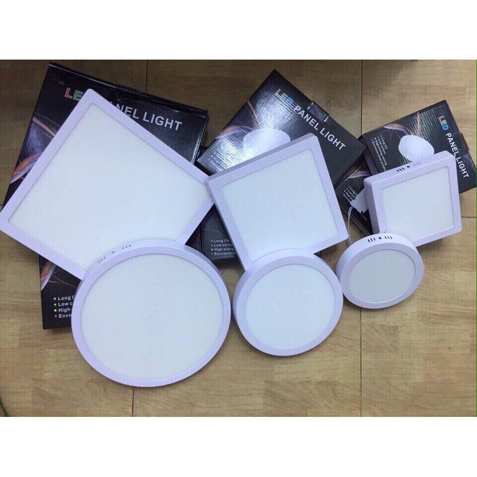 Đèn Led ốp trần nổi vuông, tròn