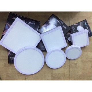 Đèn Led ốp trần nổi vuông, tròn