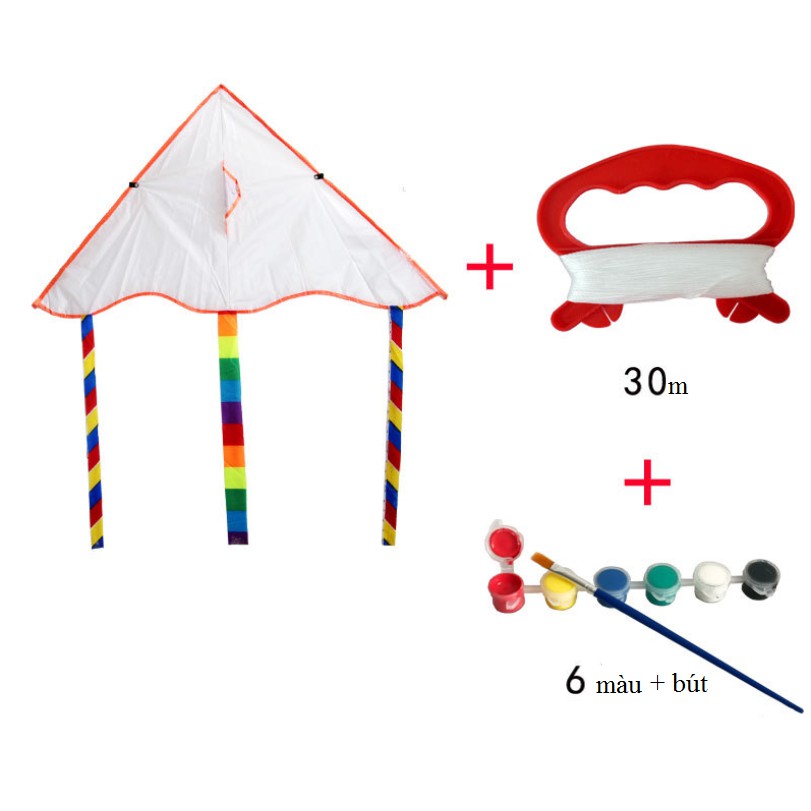 Diều tự vẽ và tô màu