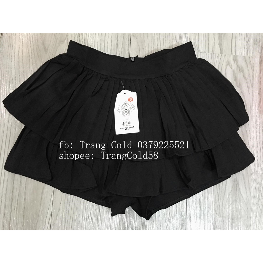 Chân váy xếp li 2 tầng (hàng QC loại 1) | BigBuy360 - bigbuy360.vn