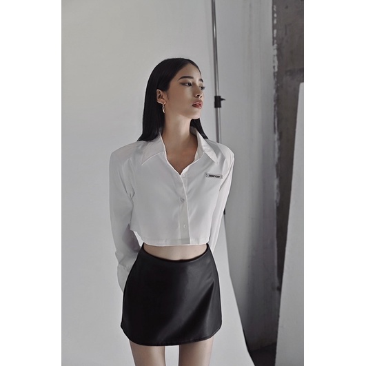Tag Shirt| Sơ mi crop