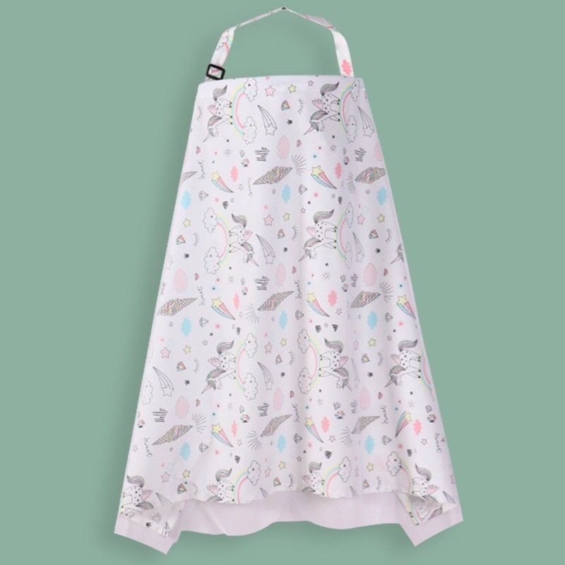 Ninikids: Khăn choàng che bé bú cotton  đồ dùng sơ sinh, đồ dùng mẹ và bé